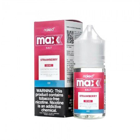 Salt Naked Max Salt Strawberry Ice Mg Ml Hardvp