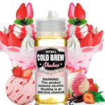 Juice - Nitro's Cold Brew Shakes - Strawberi & Cream 100ml 3mg