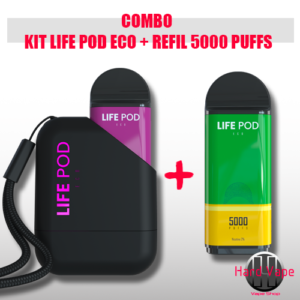 COMBO Kit Life Pod ECO + Refil Life Pod ECO 5000