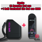 COMBO Aparelho Life Pod ECO + Refil Life Pod ECO 8000