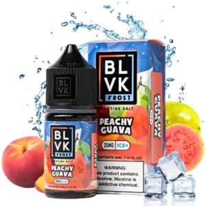 Salt BLVK Frost Peach Guava 30ml