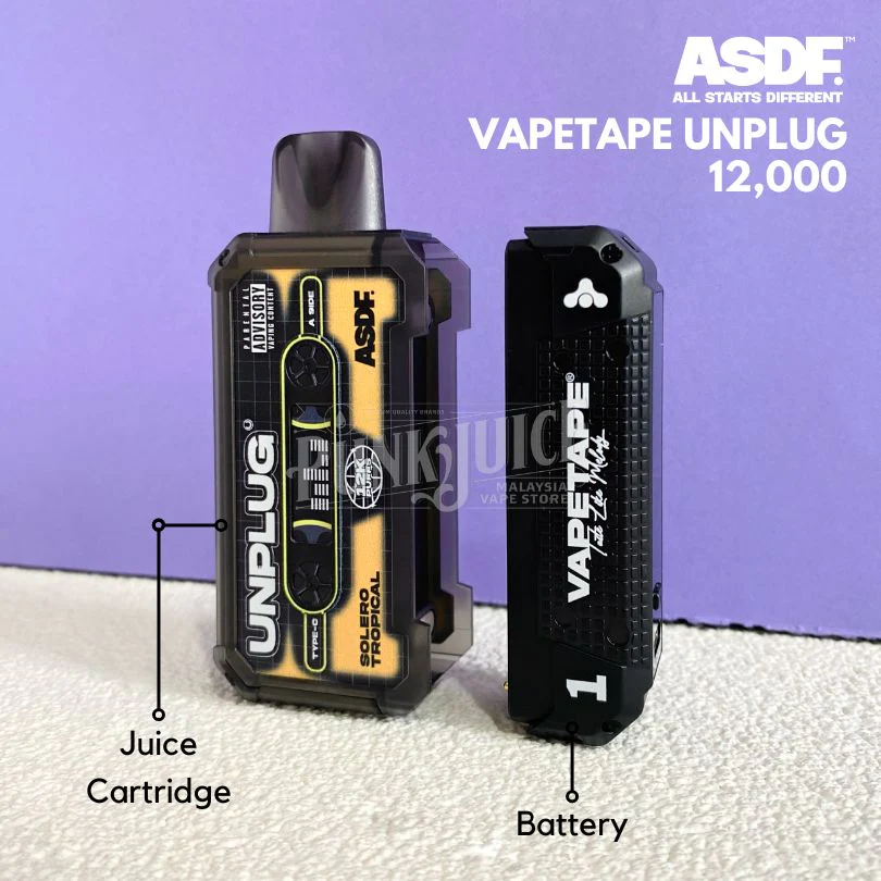 Pod Descartável Vapetape Unplug 12000 Puffs - Imagem 3