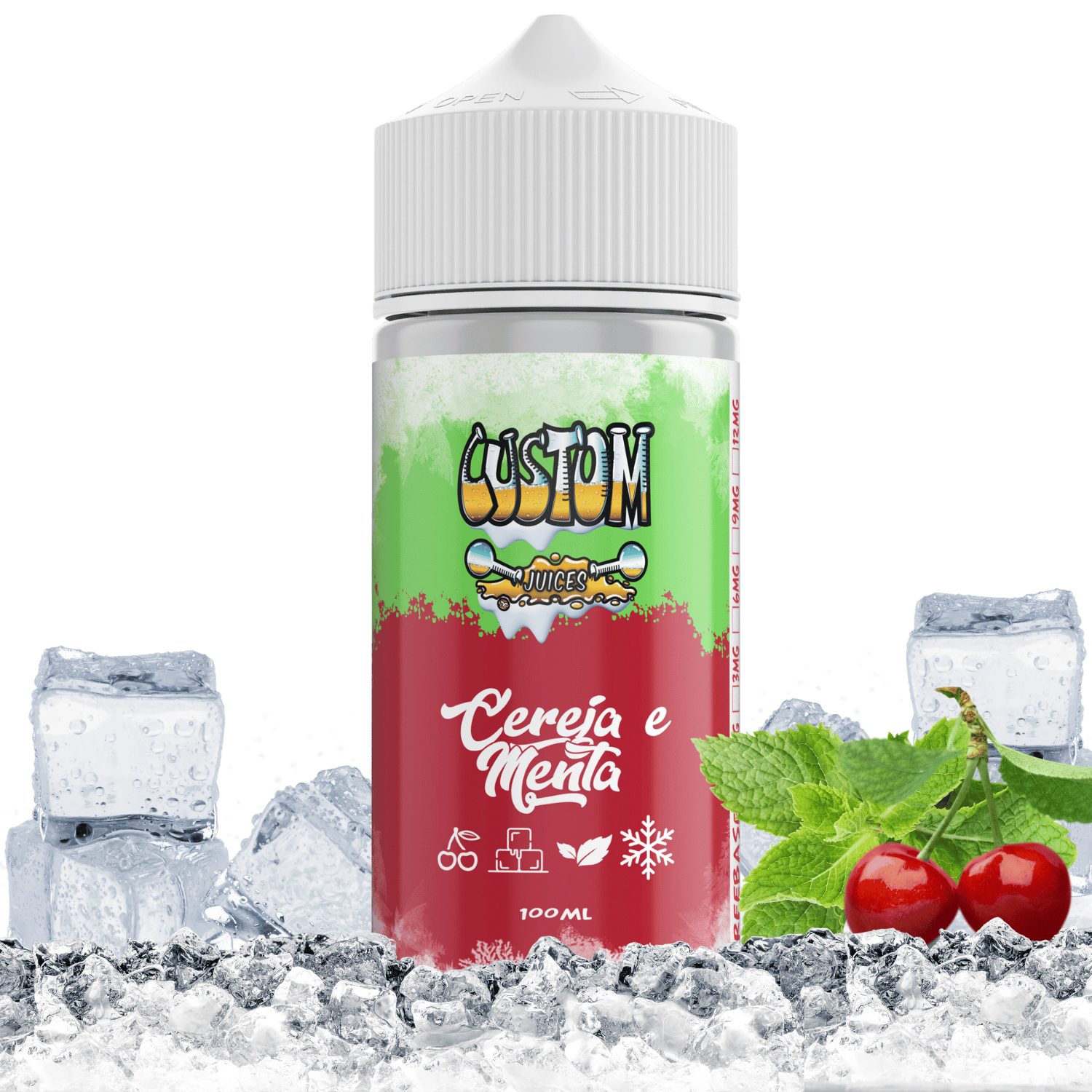 Custom Juice – Cereja e Menta Custom Juice – Cereja e Menta 100ml